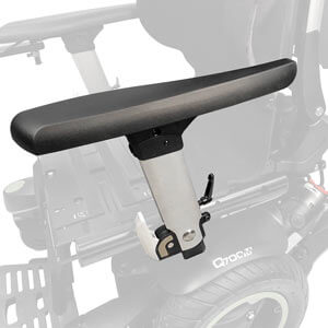 Single Post, Flip-Back Armrest