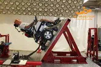Wheelchair crash test