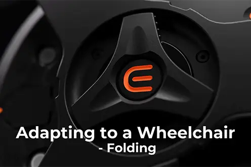 Empulse M90 | Adapting to a Folding Wheelchair