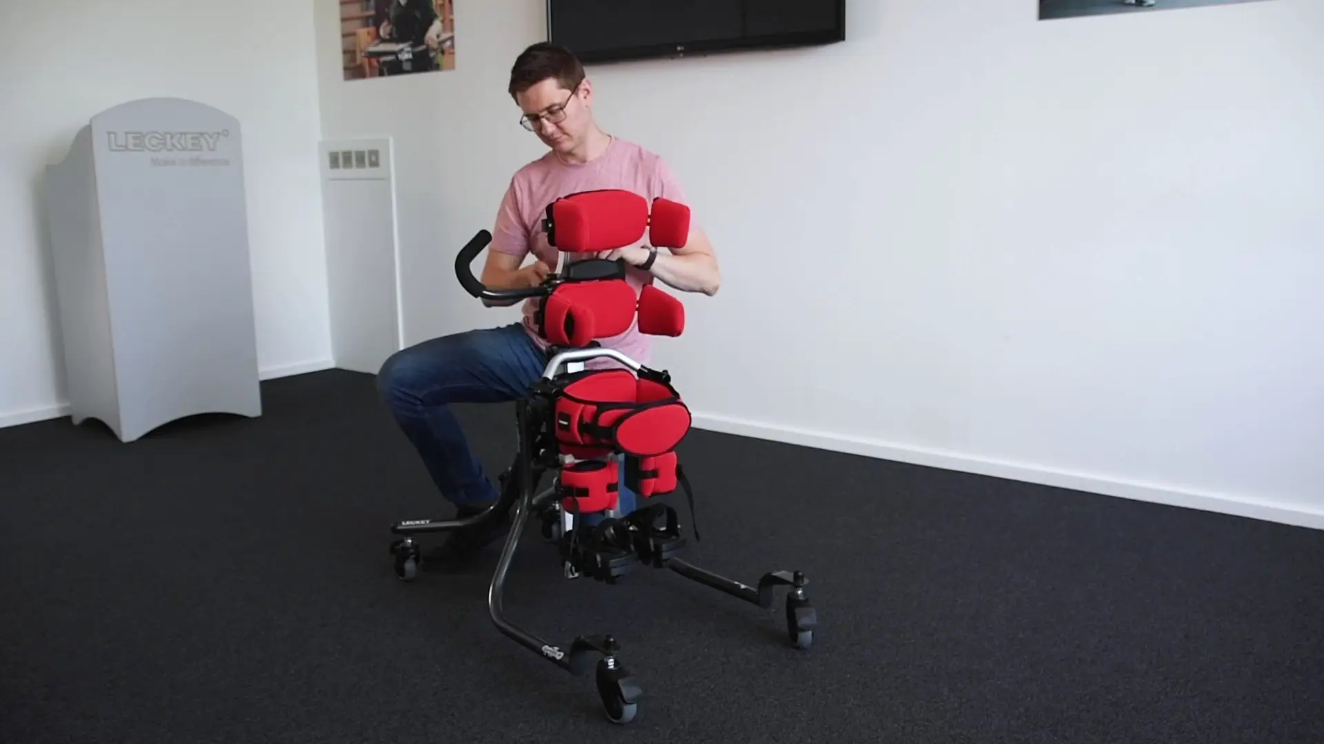 Leckey Squiggles+ Stander - Setup for Postural Management